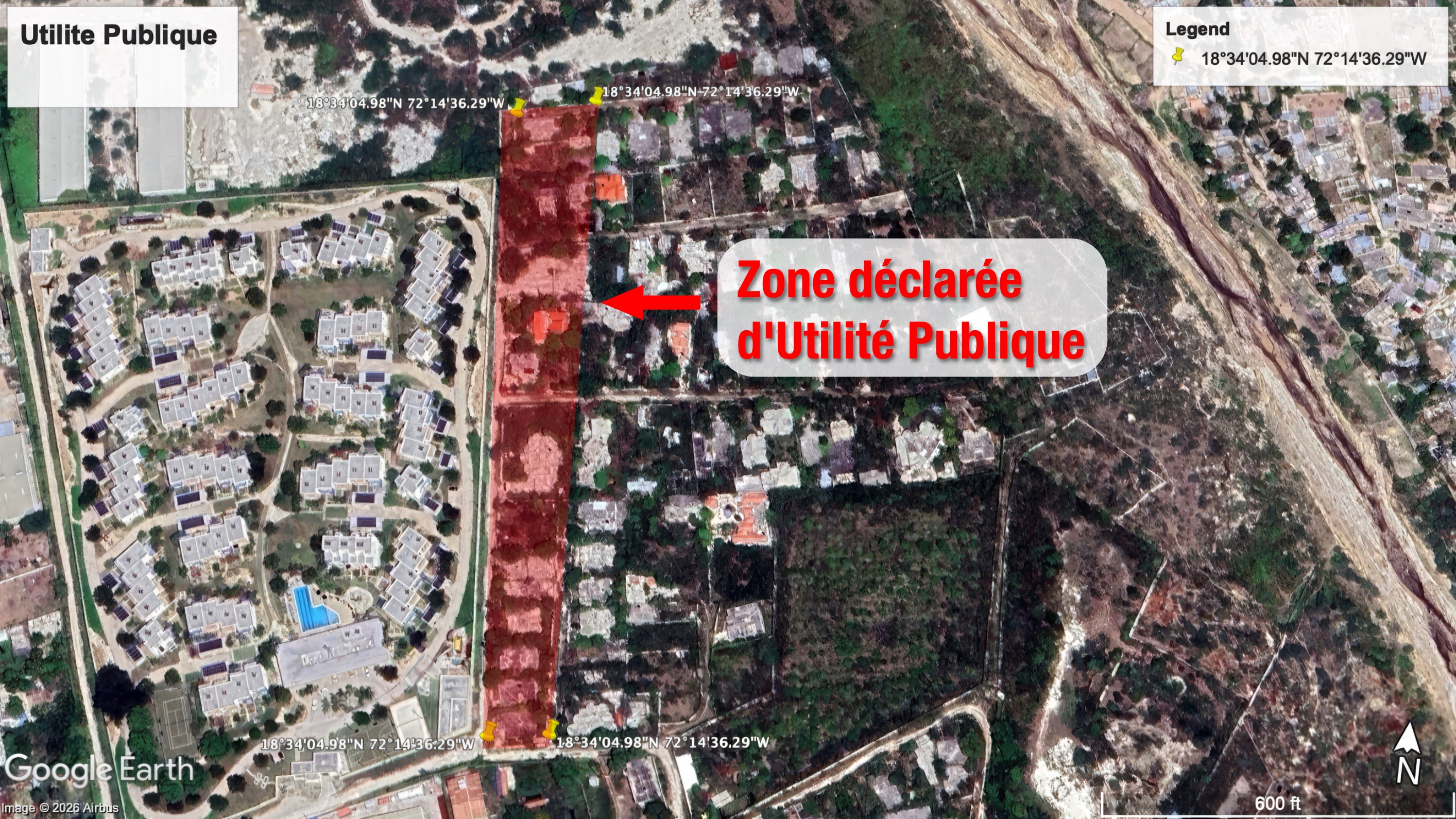 L’État haïtien déclare d’utilité publique des propriétés autour de l’ambassade américaine pour renforcer la sécurité